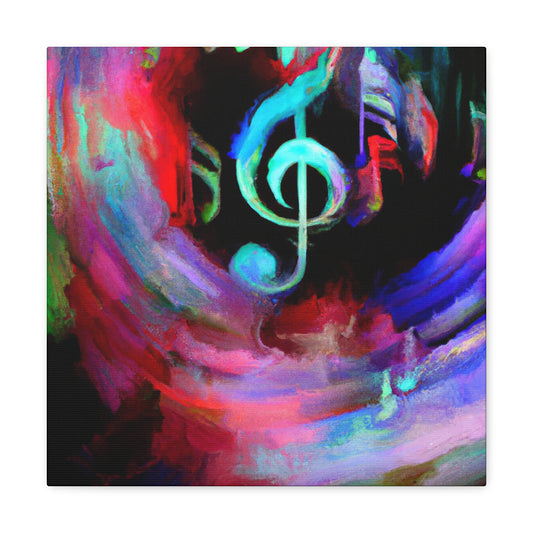 "Rhythm of the Notes" - Canvas