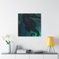 Seahorse in Turquoise - Canvas