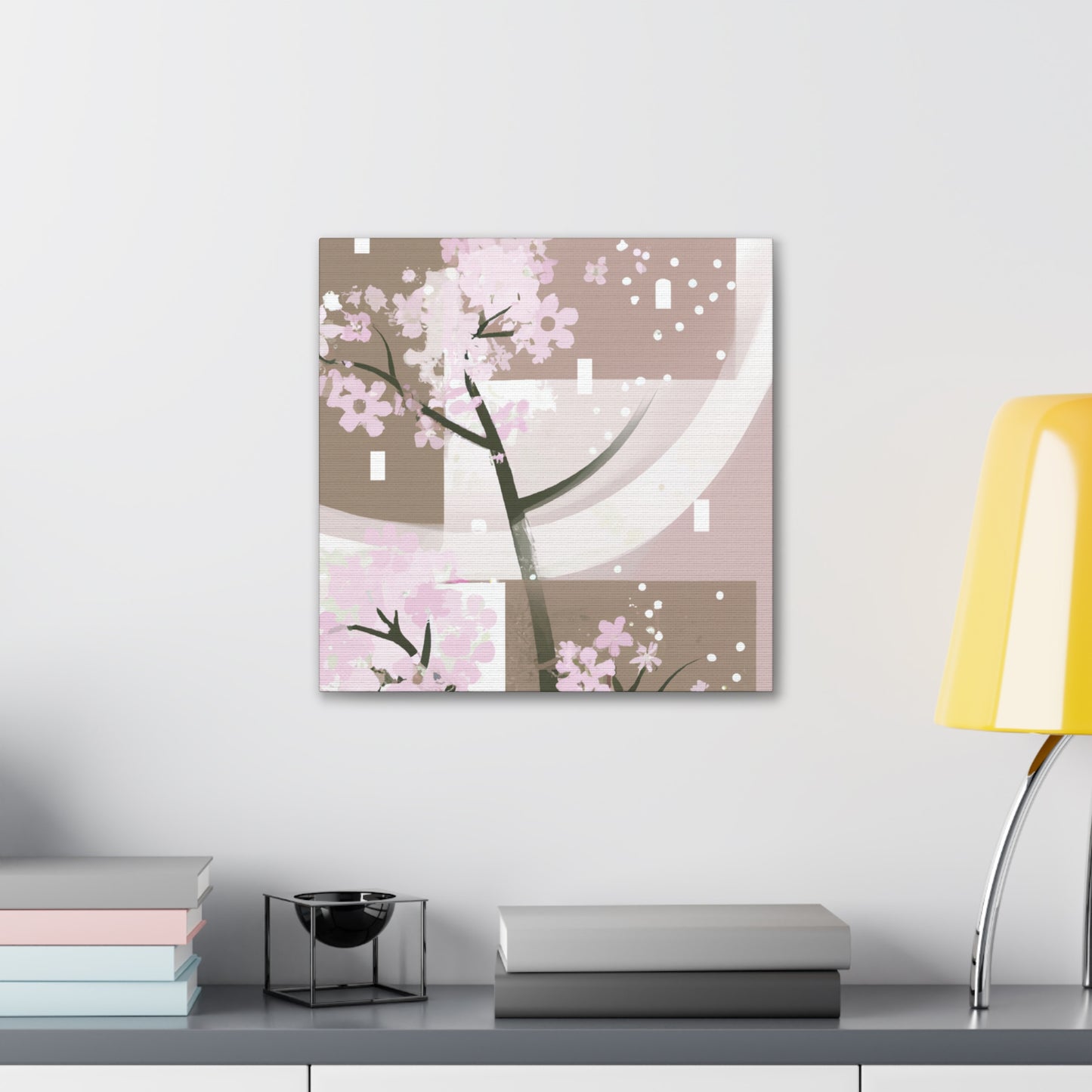 "Cherry Blossom Dreamscape" - Canvas