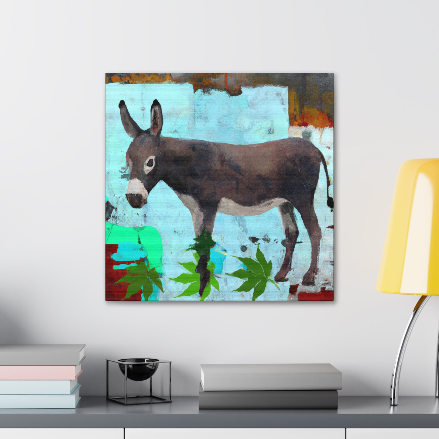 Ode to Donkey Art - Canvas