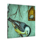 "White Nuthatch Surreality" - Canvas