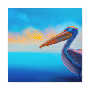 Pelican in the Skies - Canvas