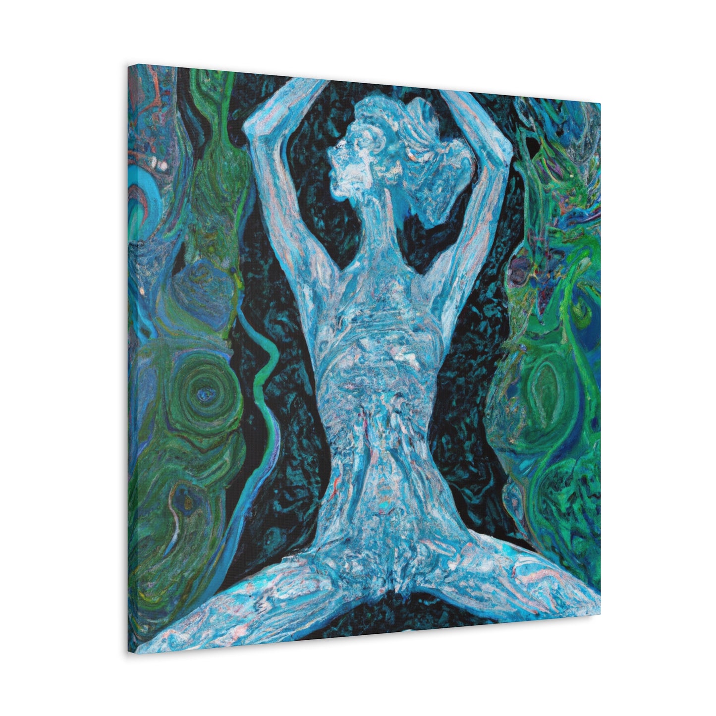 "Yoga in the Nouveau" - Canvas