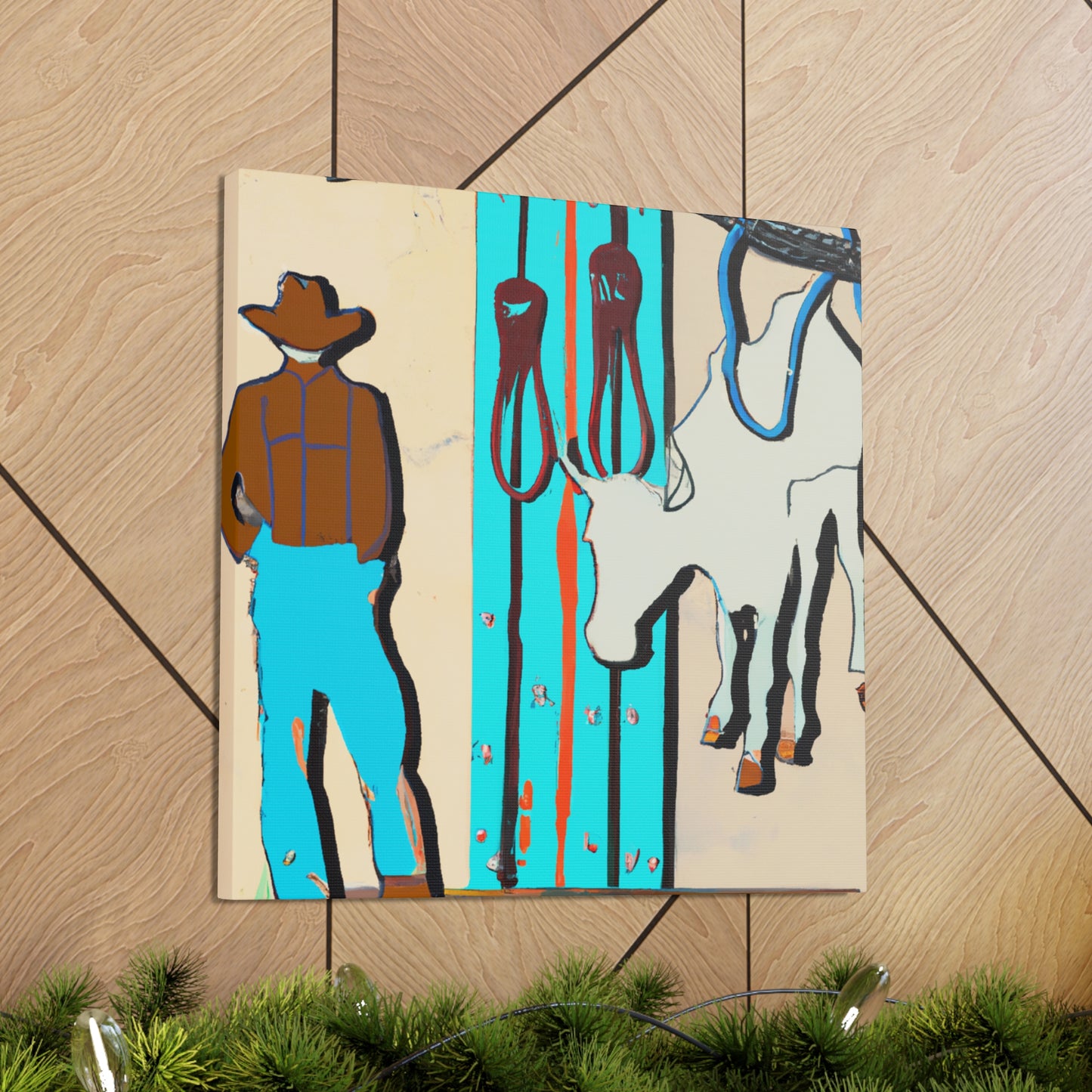 Hitching Post Majesty - Canvas