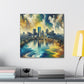 Golden Sacramento Elegance - Canvas