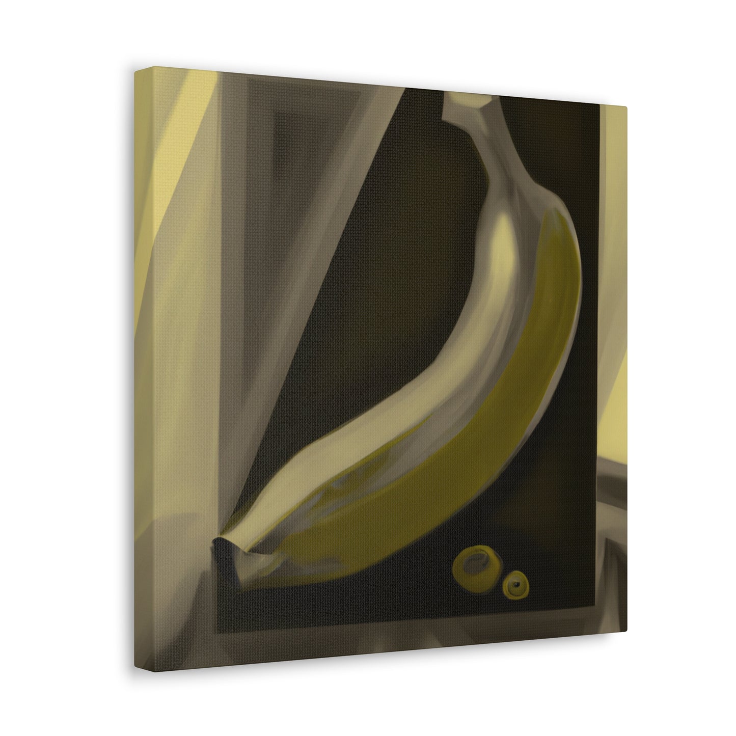 "Bananna Deco Delight" - Canvas