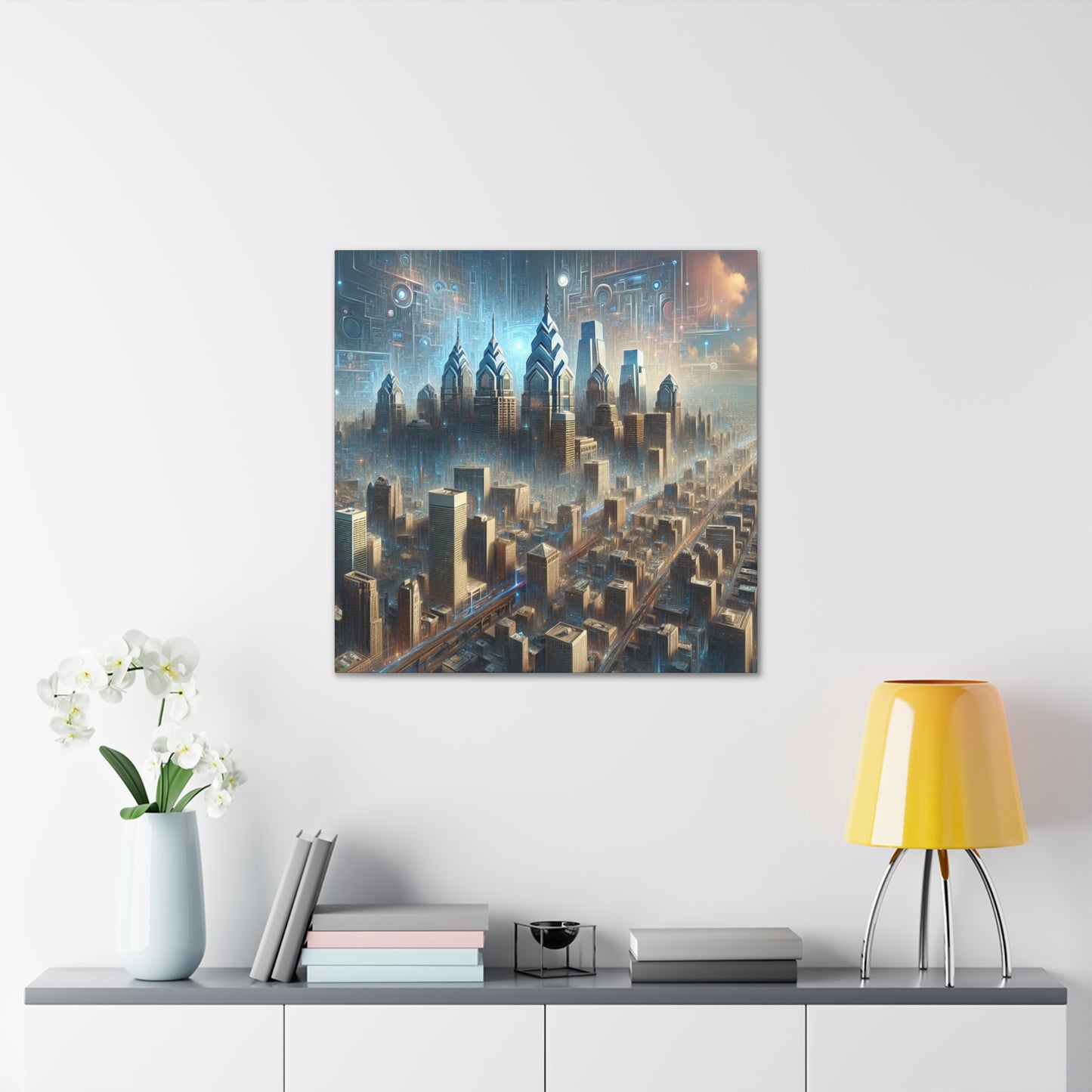 "City of Steel Dreams" - Canvas