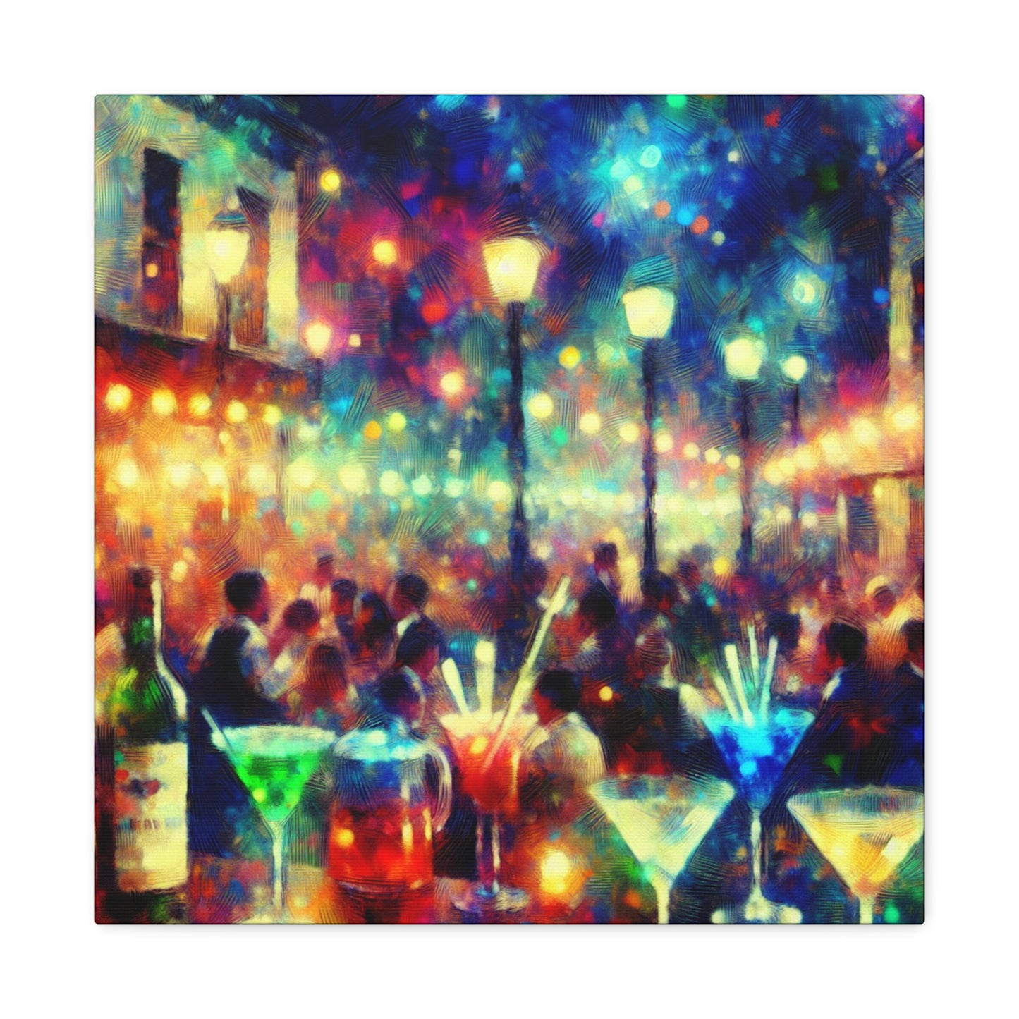 Intoxicating Urban Nightlife - Canvas