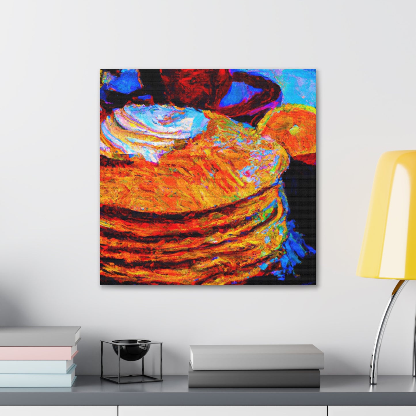 "Pancakes and Post-Impressionism" - Canvas