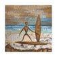 Surfing the Surrealistic - Canvas