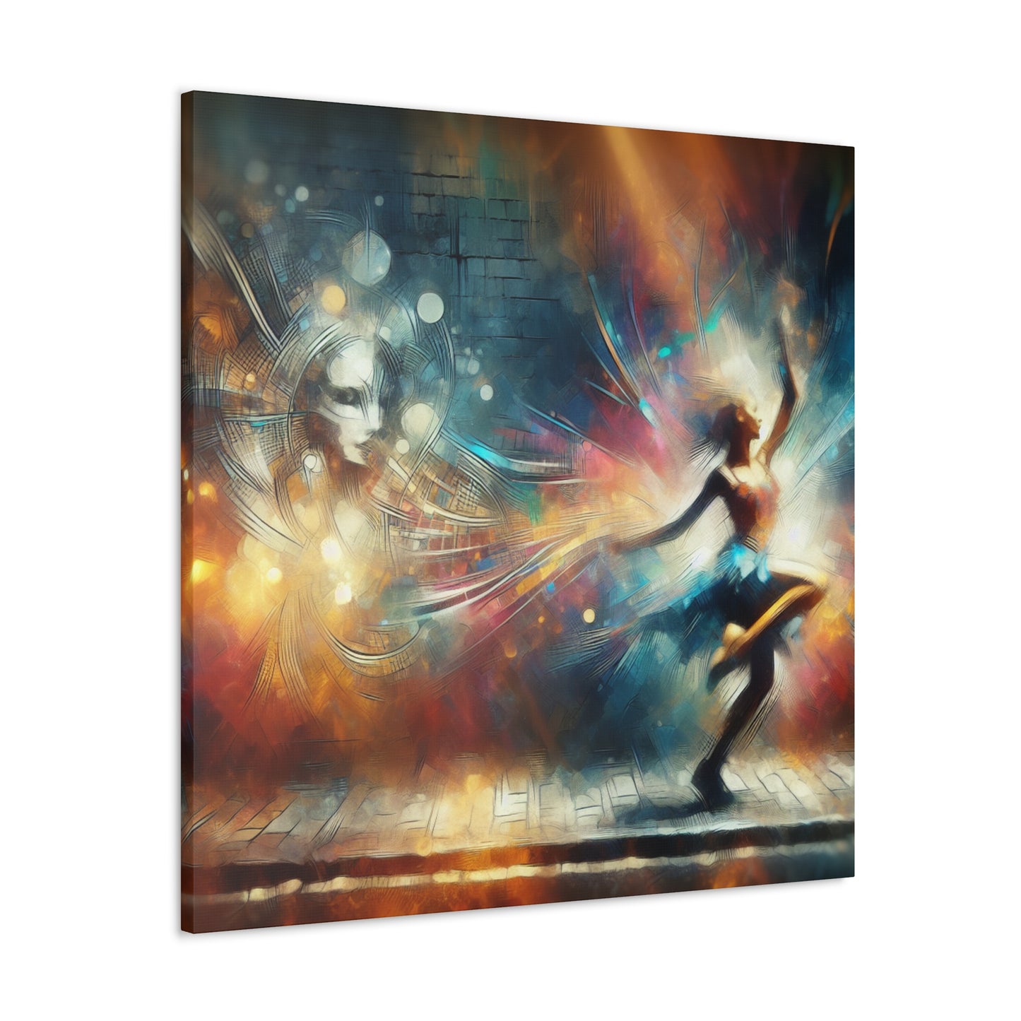 "Graceful Rhythm Unleashed" - Canvas