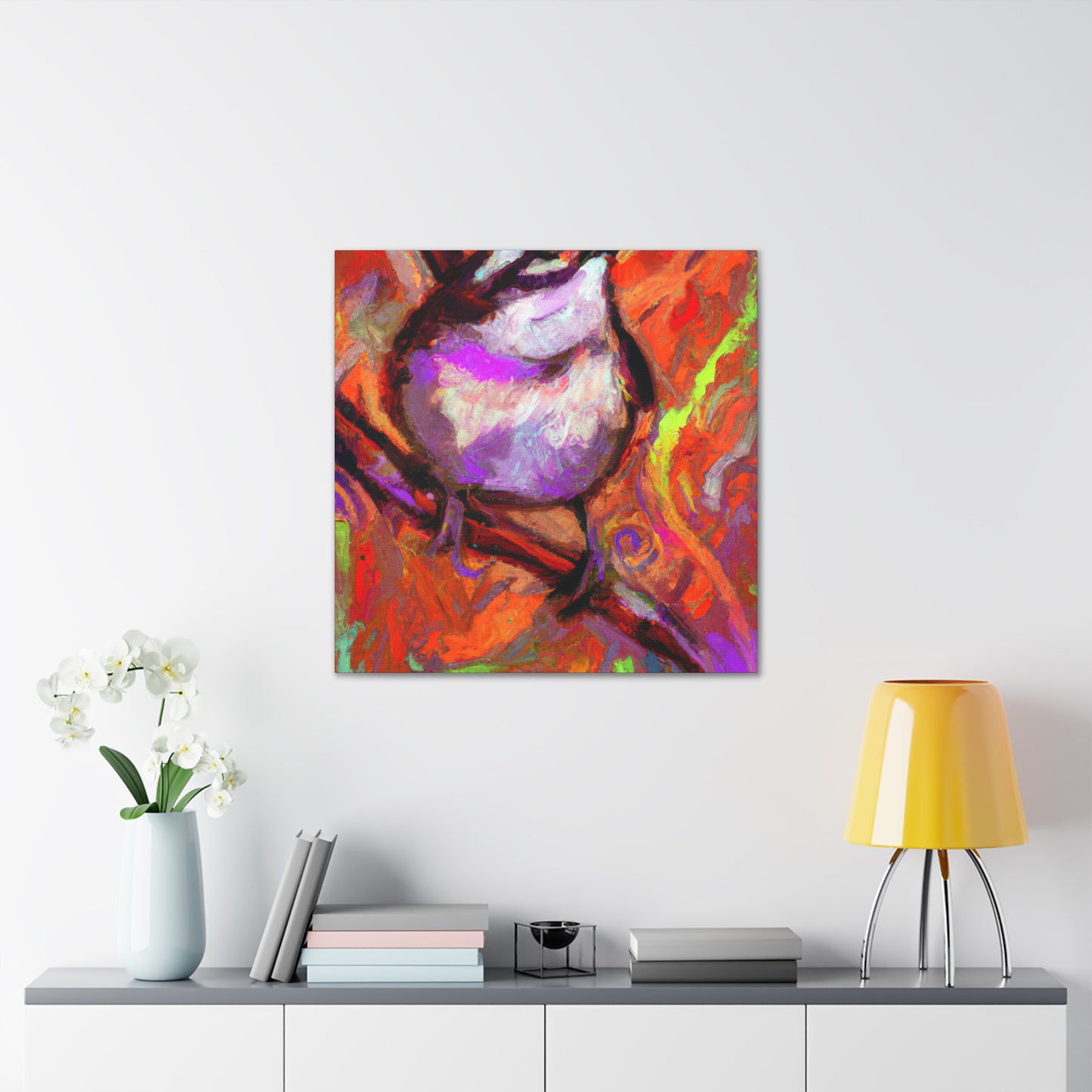 "Carolina Wren Symphony" - Canvas