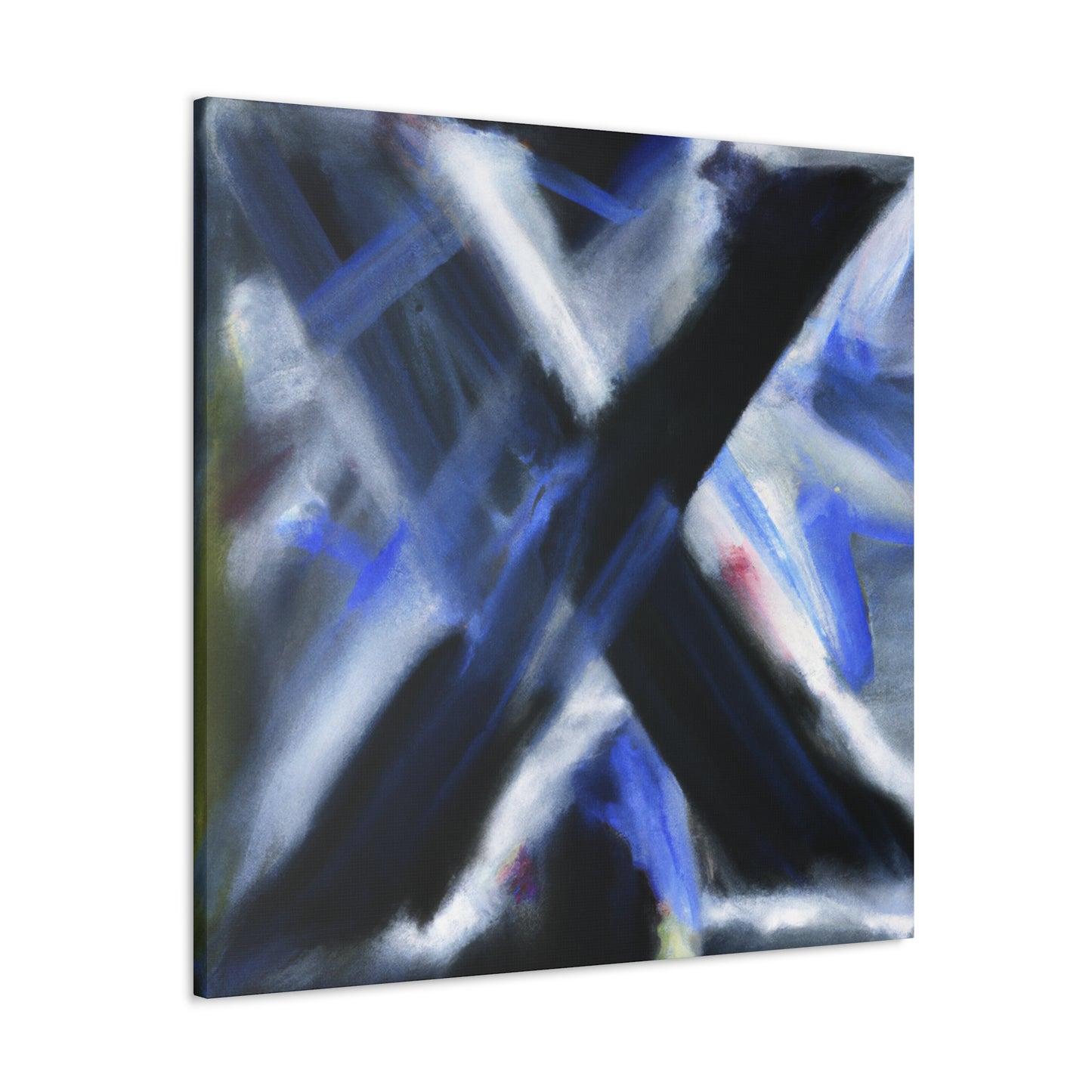 X in Expressionistic Hues - Canvas