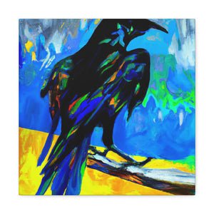 American Crows Take Flight - Canvas