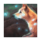 Dingo in Impressionism - Canvas