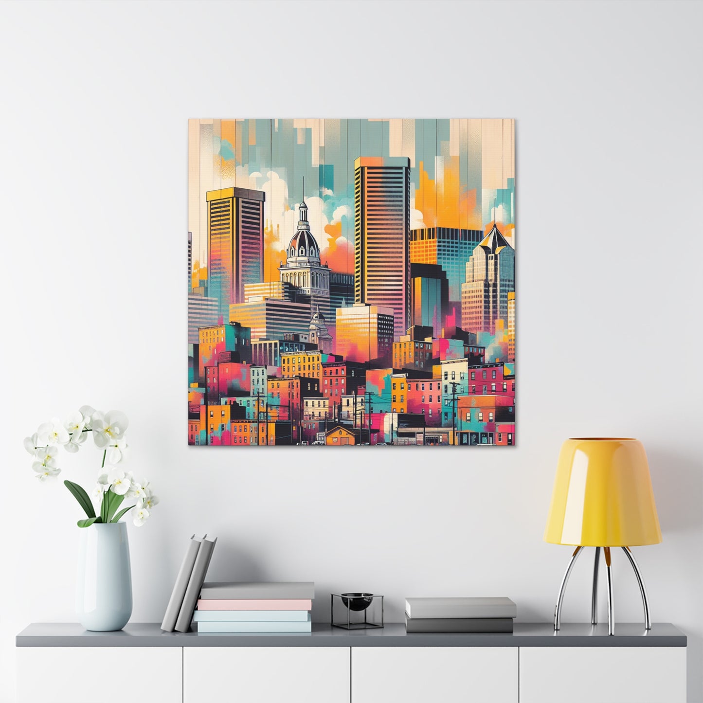 Brick City Awakening - Canvas