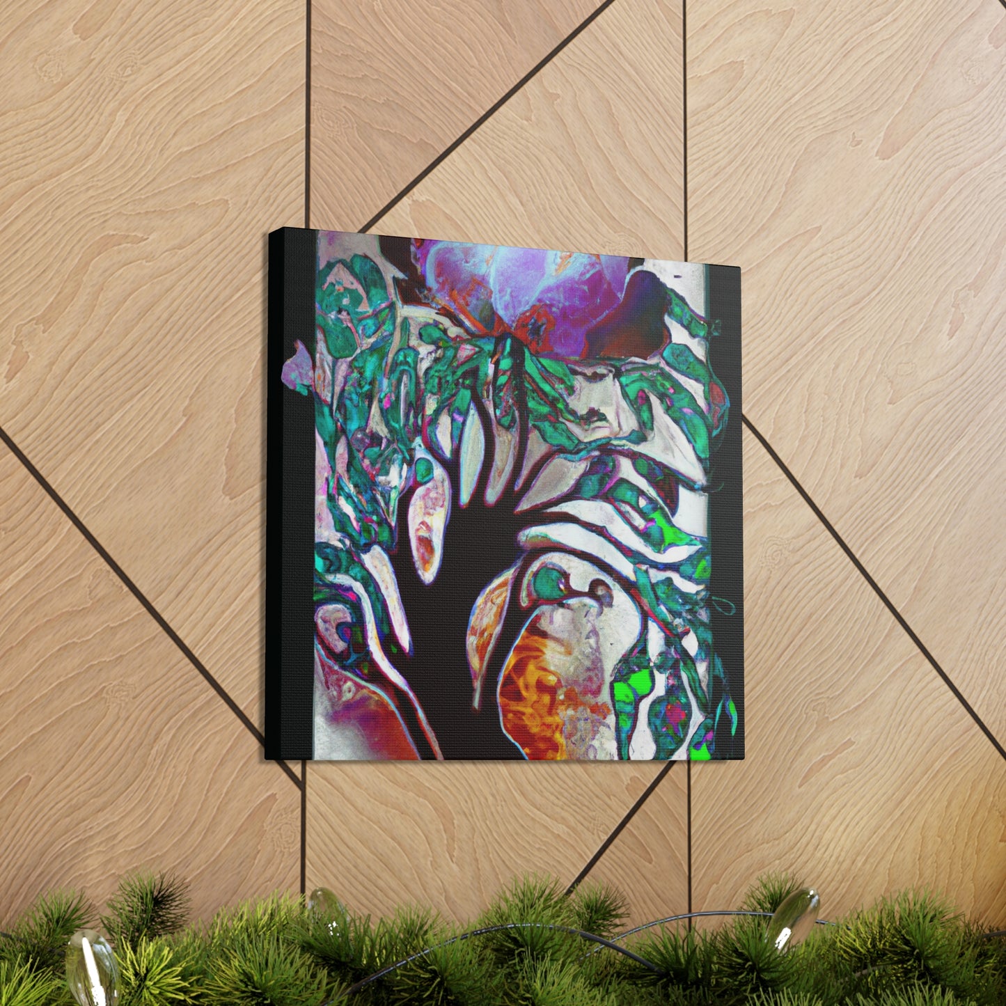 "Peony of Visual Delight" - Canvas