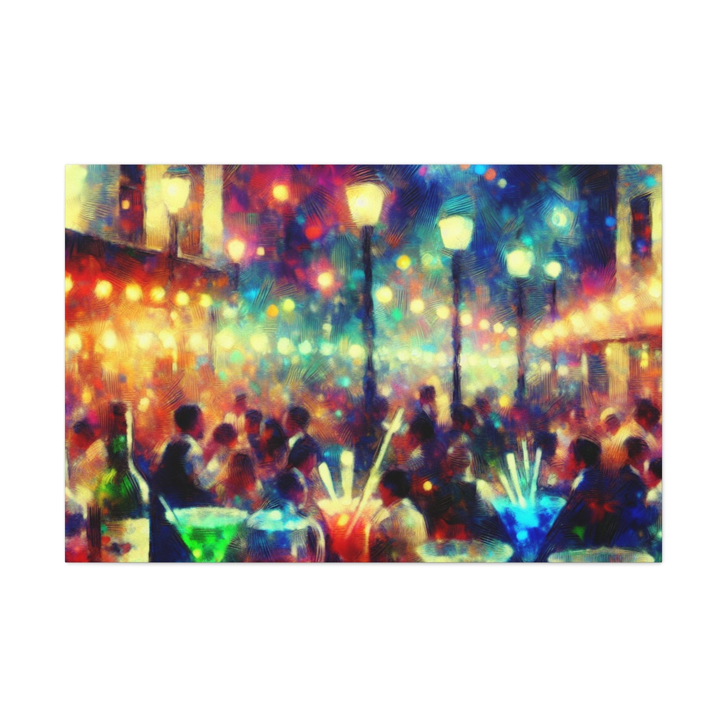 Intoxicating Urban Nightlife - Canvas