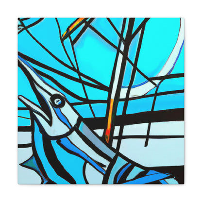 Sailfish Sails Beyond - Canvas