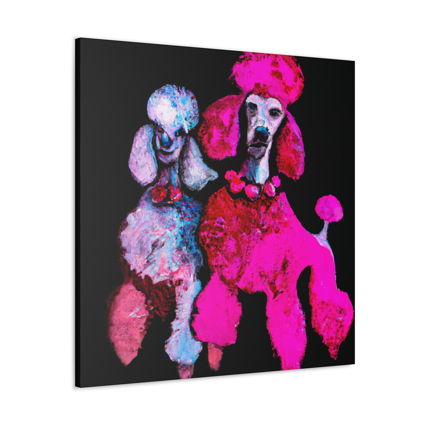 "Poodle's Surreal Dream" - Canvas