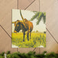 Lone Star Longhorns - Canvas