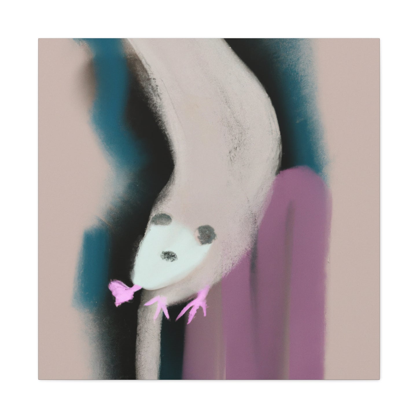 Ferret in Abstraction - Canvas