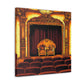 "Cinema Over Curtain Call" - Canvas