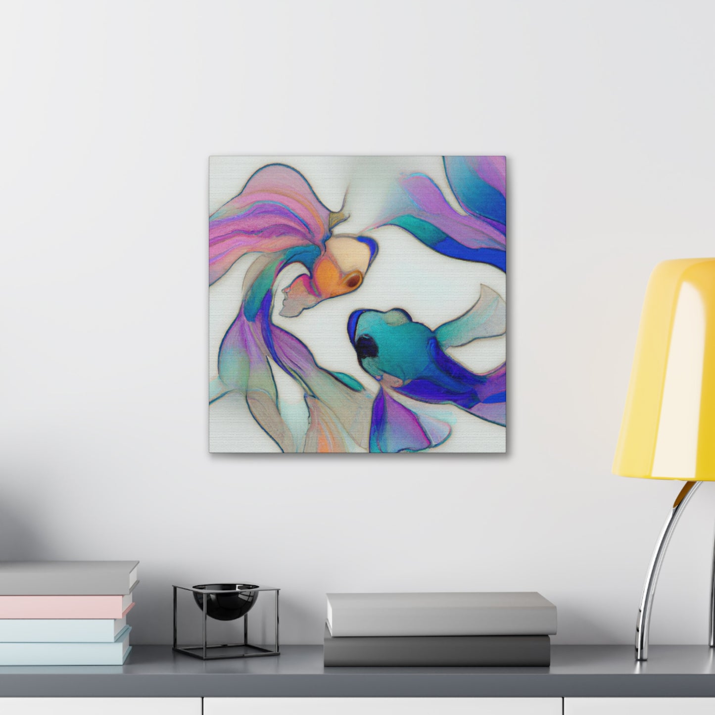 "Guppy in Art Nouveau" - Canvas