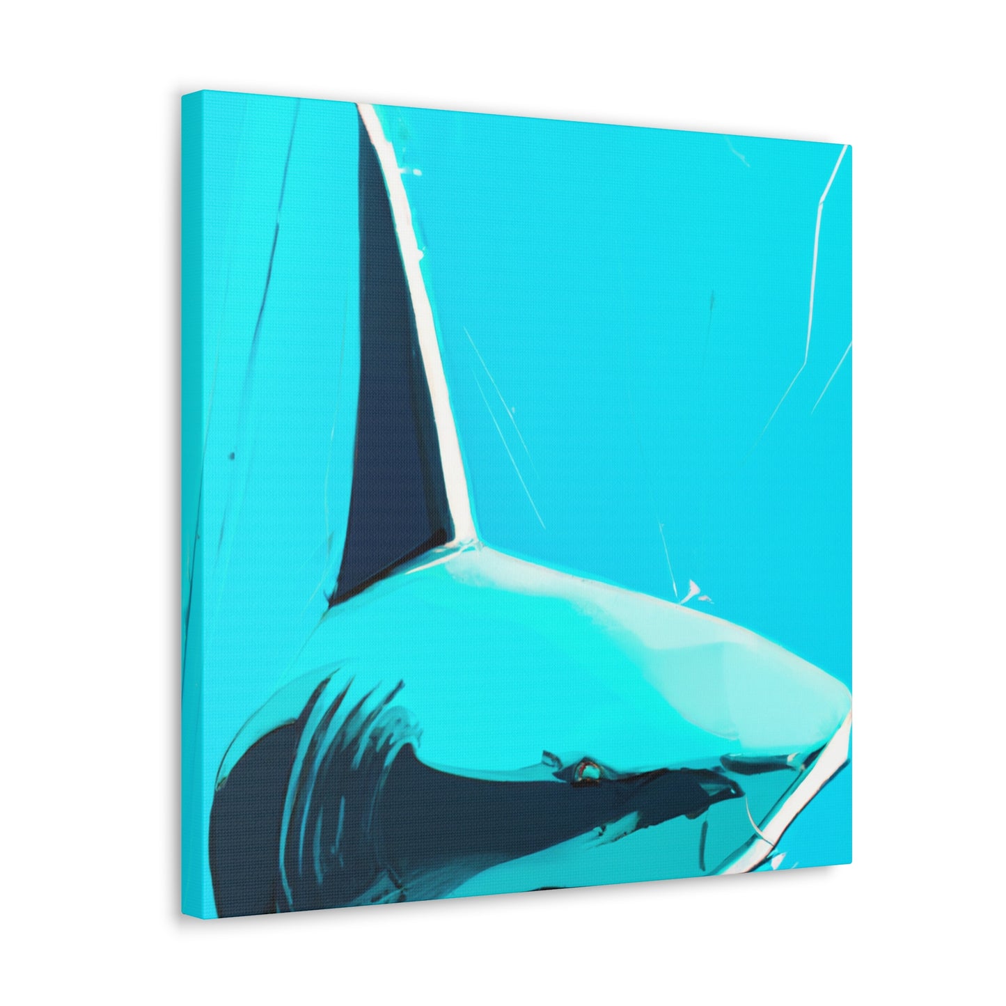 "Shark in the Abstract" - Canvas