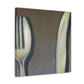 Silverware Reflections Splendor. - Canvas