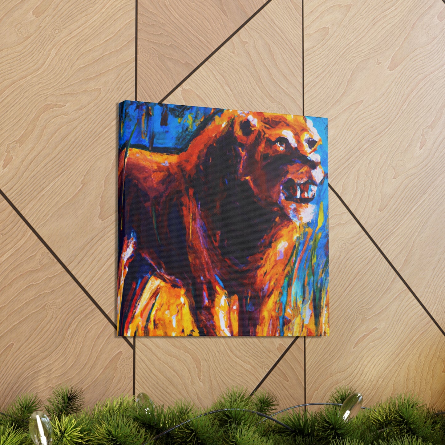 "Lion of Expressionism" - Canvas