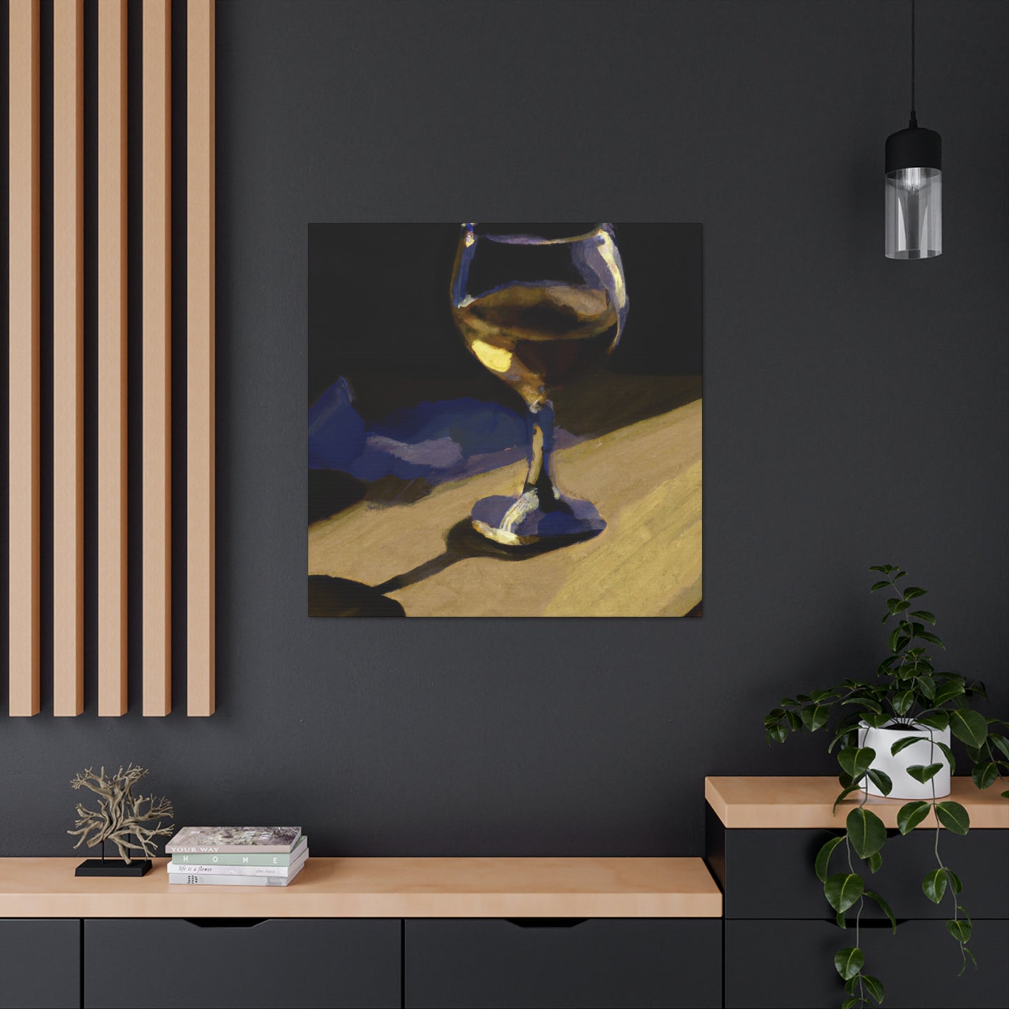 "Glass of Reflection Regal" - Canvas