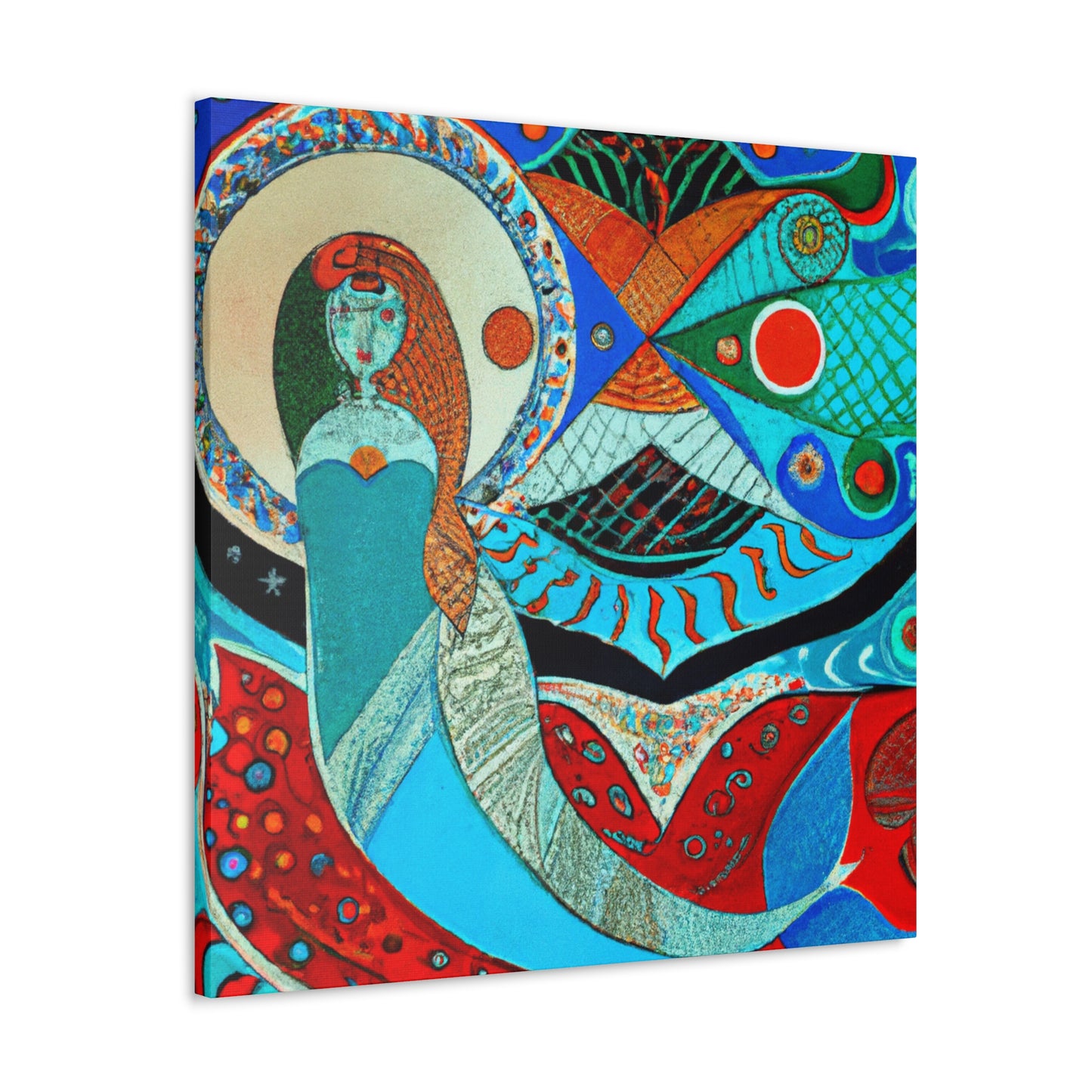 Mermaids in Moonlight - Canvas