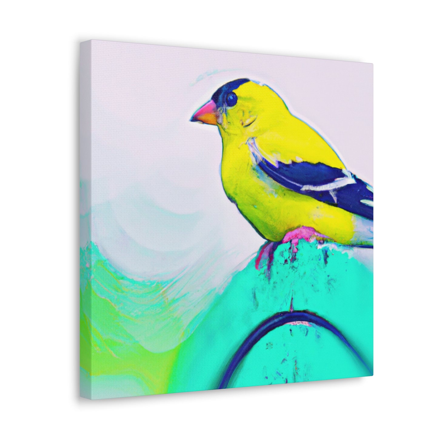 American Goldfinch Dreaming - Canvas