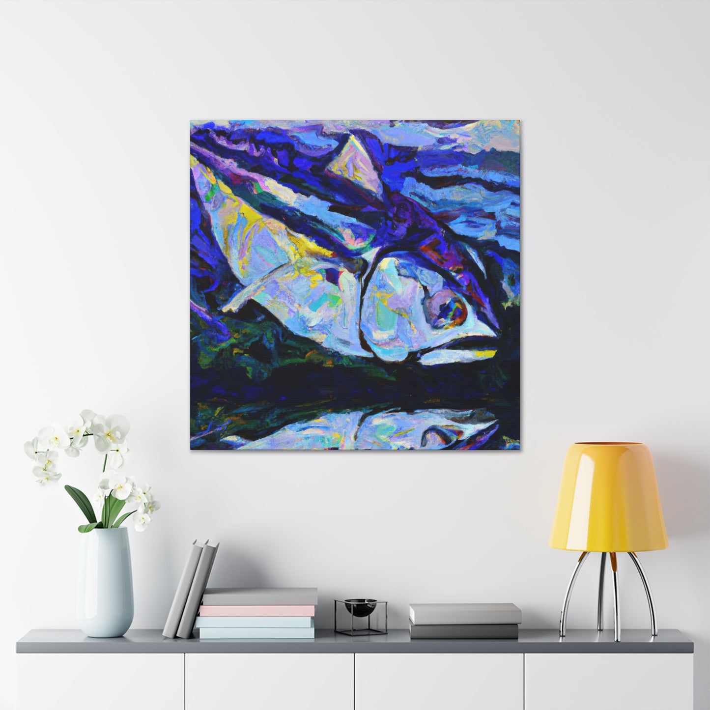 Tuna Fish Impressionism - Canvas