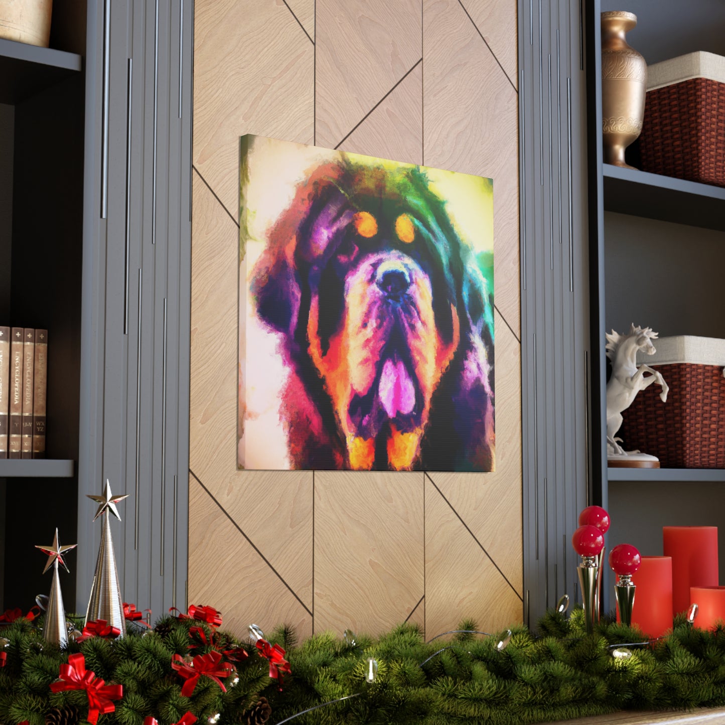 Tibetan Mastiff Magnificence - Canvas