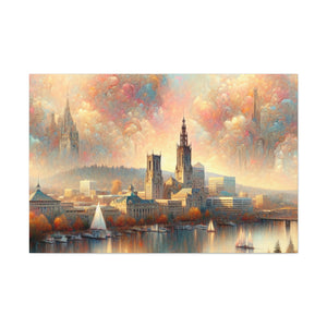 "Unseen Dreamscape Portland" - Canvas