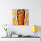 Carrot Pop Art Boom - Canvas