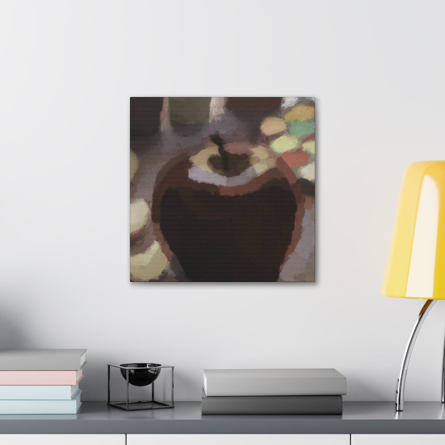 "Fauve Apple Fantasia" - Canvas