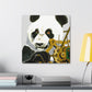 "Giant Panda Triumphant" - Canvas