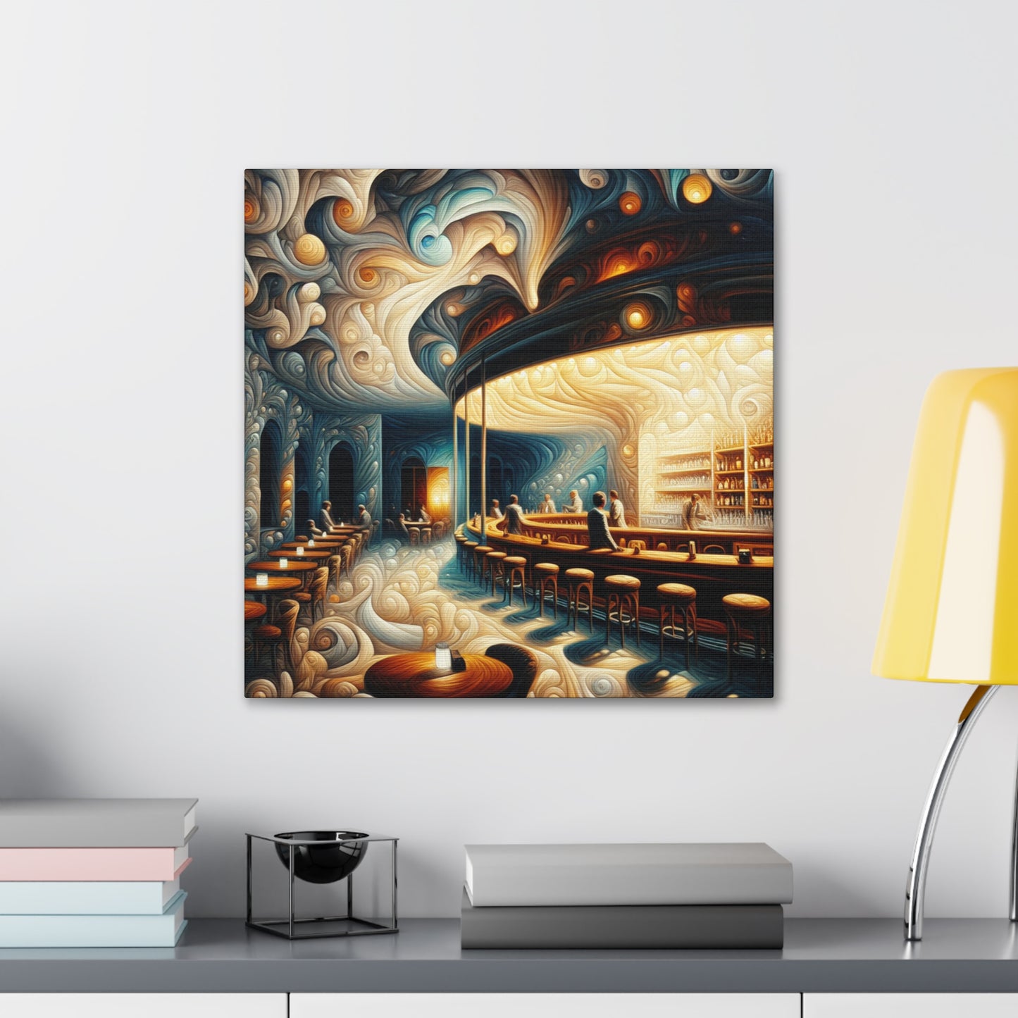 Smoky Dream Oasis - Canvas