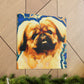 Pekingese Poised Elegance - Canvas