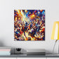 Vibrant Revelry at Home - Canvas