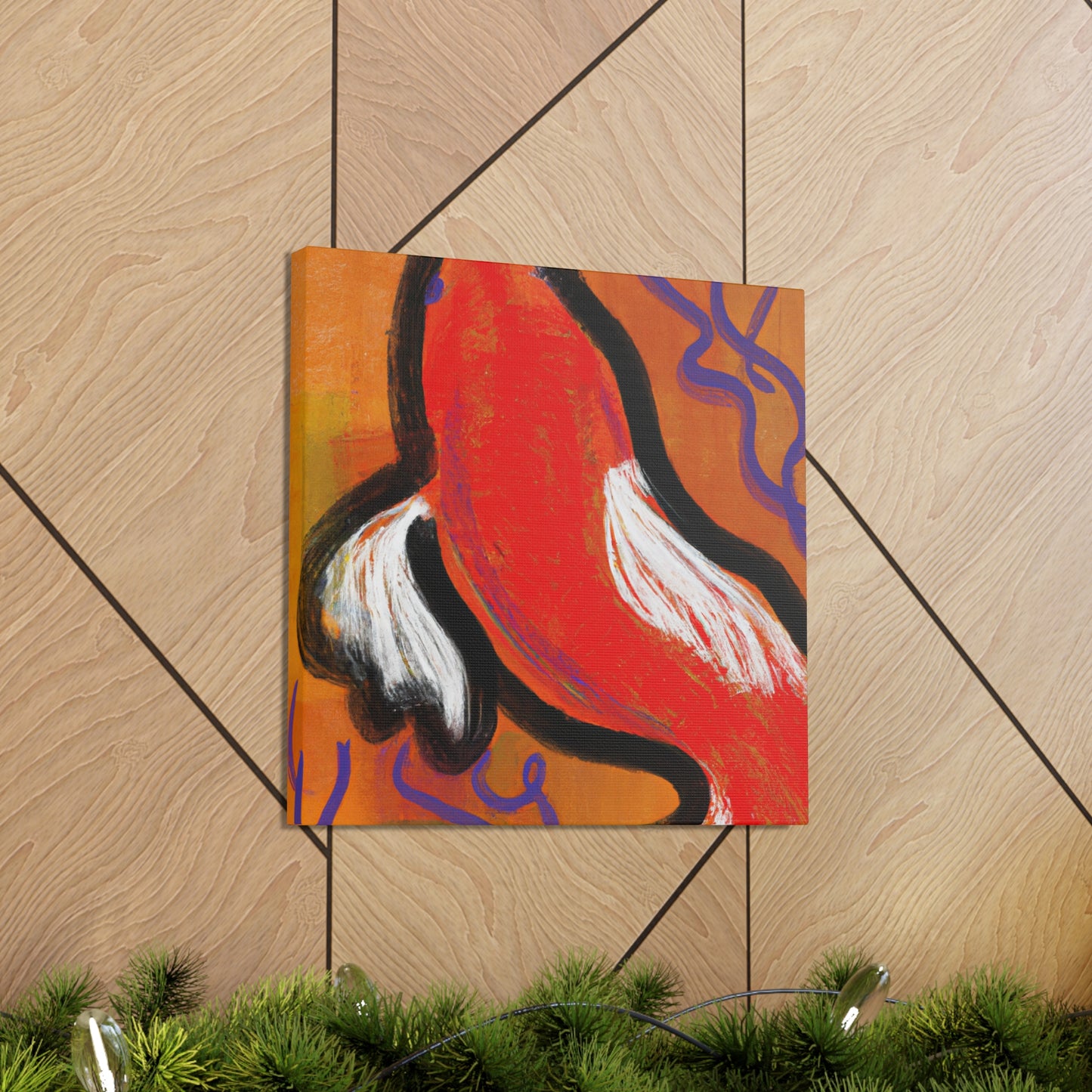 Goldfish in Abstraction - Canvas