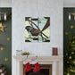 "Song Sparrow in Deco" - Canvas