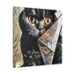 Folded Cat Dreamscape - Canvas