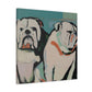 "Loyal English Bulldog' - Canvas