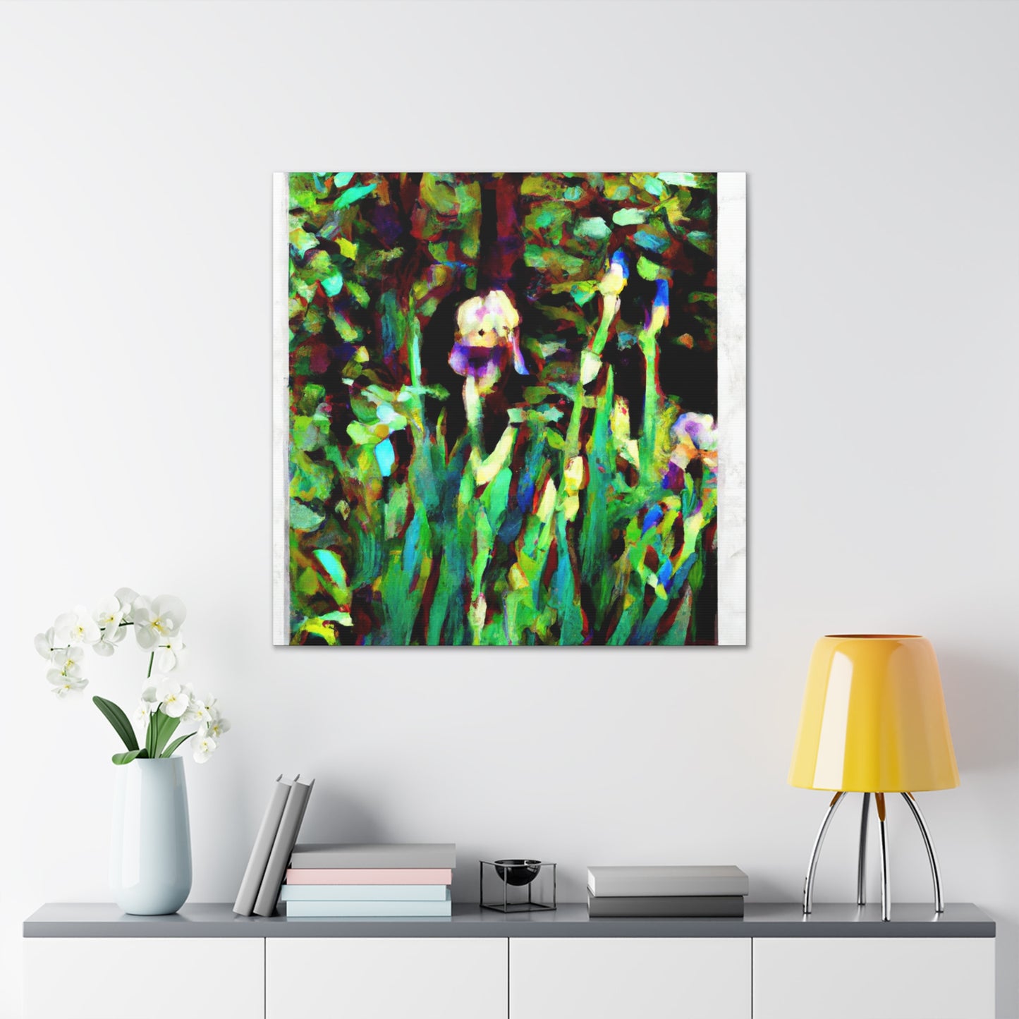 "Iris in Impressionism" - Canvas