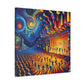 "Enigmatic Midnight Exuberance" - Canvas