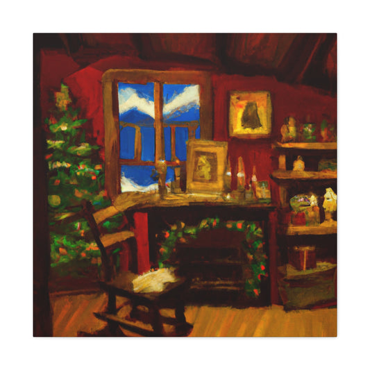 Santa's Workshop Wonderland - Canvas